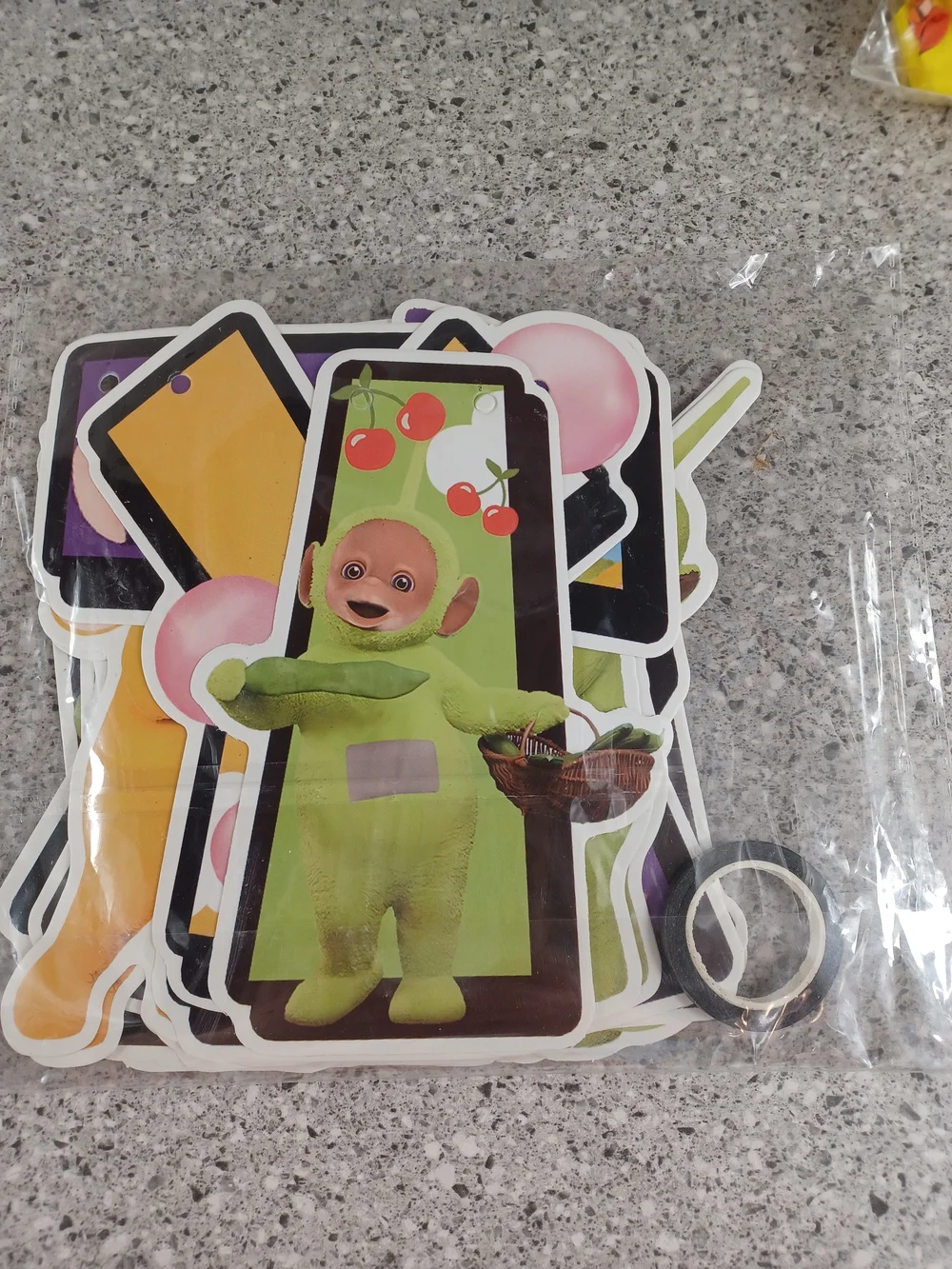 Teletubbies Birthday Party Supplies Set Balloons Cake Toppers Banner Plates Cups